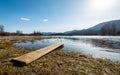 View of amazing lake CerknicaÃÂ in Slovenia - CerkniÃÂ¡ko jezero Royalty Free Stock Photo